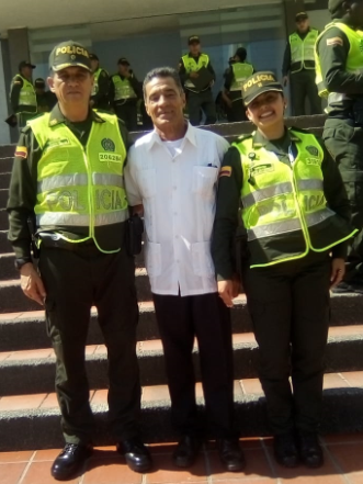 El comando del departamento.